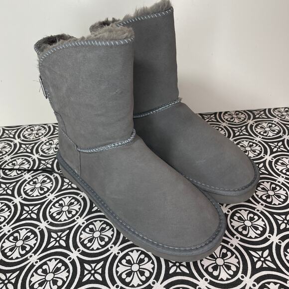 Style & Co Teenyy Cold-Weather Booties grey 10M - Picture 1 of 10